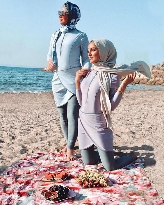 صور مايوه للمحجبات ملابس بحر للمحجبات 2022