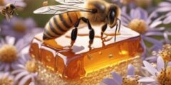 خلفيات نحلة مع العسل بدقة 4k